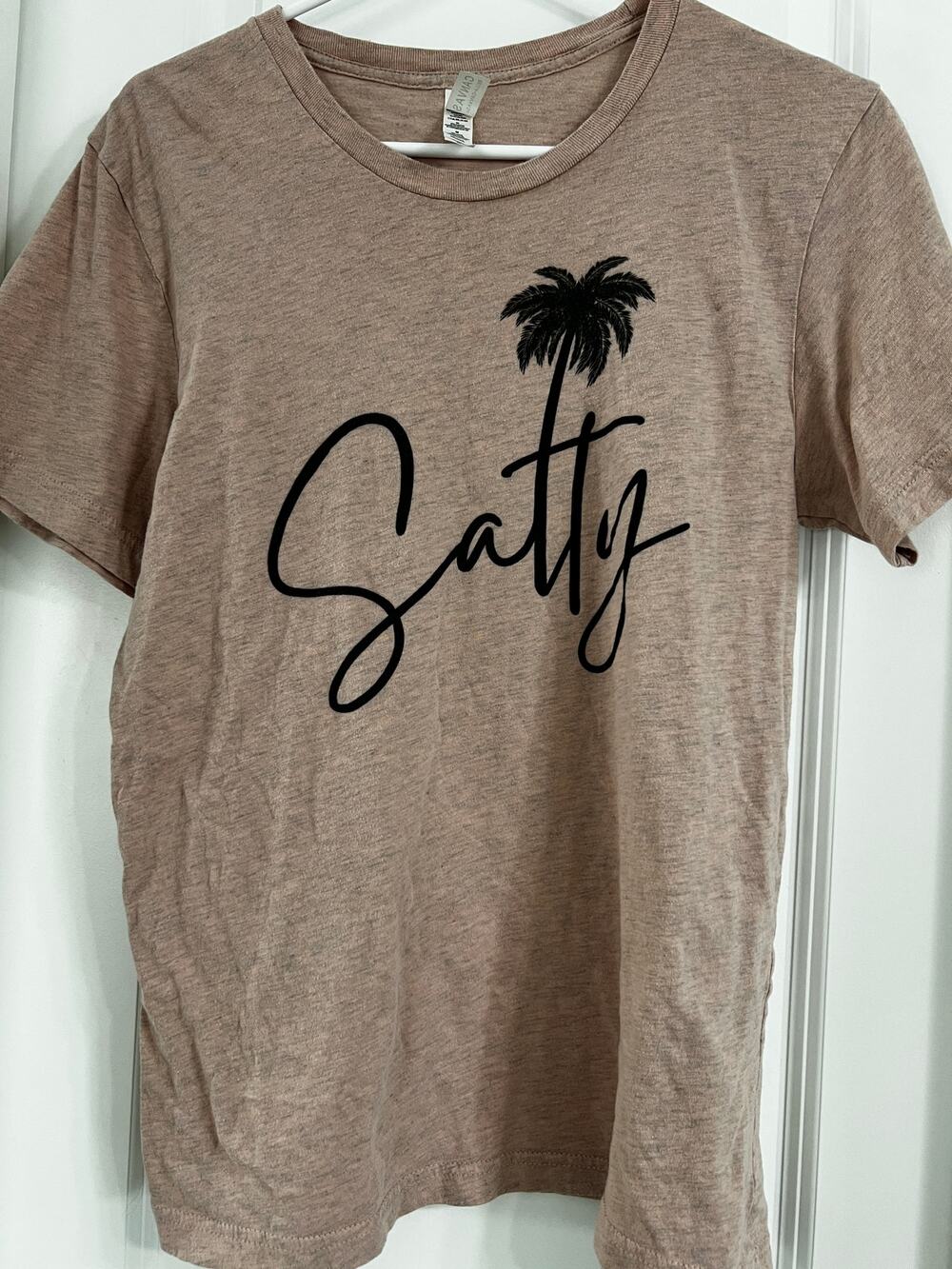 Canvas "Salty" T-Shirt Heathered Pink | Size M